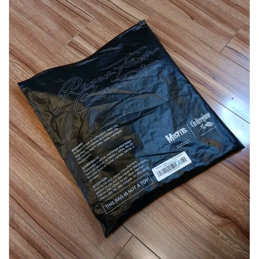 Authentic NWT Civil Regime Misfits T Men Large Short Sleeve Graphic Rare in Bag - Picture 13 of 13